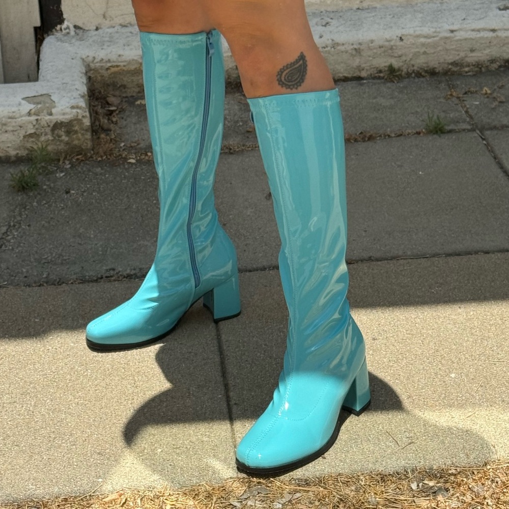 ★ Baby Blue Go-Go Boots (ALL SIZES) ★